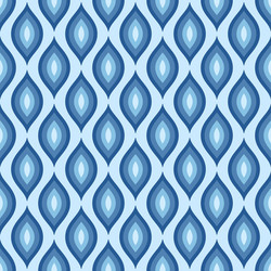 abstract seamless pattern with stylized bird vector image