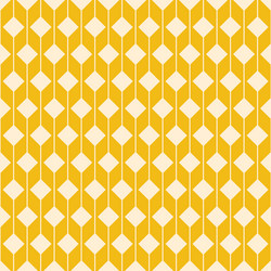 Yellow angular seamless pattern square vector