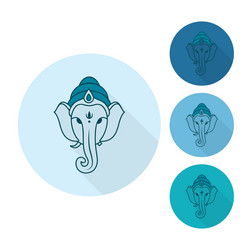 diwali indian festival icon Vector Image