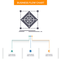 architecture cluster grid model preparation vector image