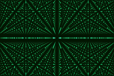 Data Matrix - Infinite Network vector image