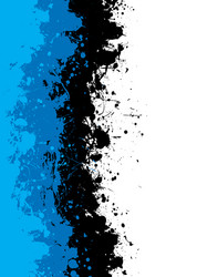 Grunge splatter Royalty Free Vector Image - VectorStock