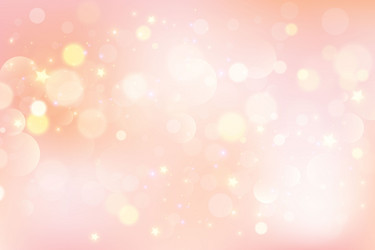 Pink Bokeh Background with Golden Glitter vector image