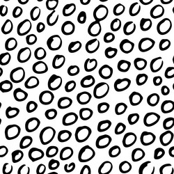 Pattern Ink Doodle Hand drawn ink doodle simple pattern monochrome Vector Image