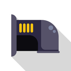 flash drive device saving important data from vector image