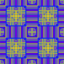 computer age circuit board like seamless pattern vector image