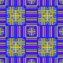 Computer age circuit board like seamless pattern vector