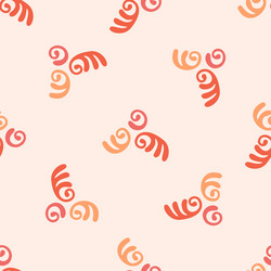 peach fuzz botanical texture background vector image