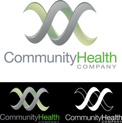 Social community health company icon logo vector