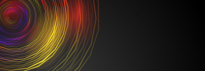abstract background with spirograph figures vector image