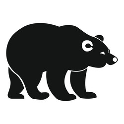 Bear icon Royalty Free Vector Image - VectorStock