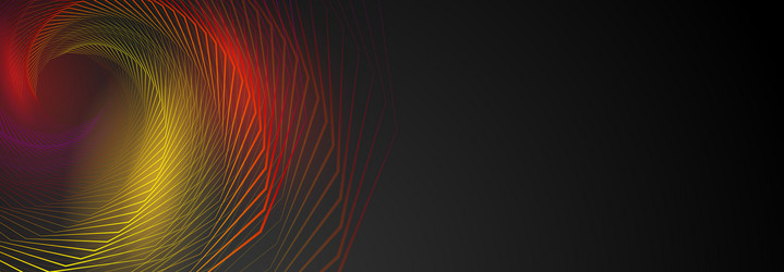 abstract background with spirograph figures vector image