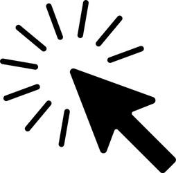 Sign of the cursor a computer mouse vector