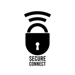 Ssl secure https certificate connection icon vector