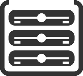 database server icon vector