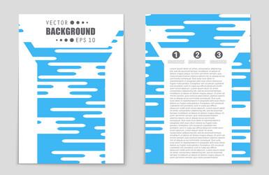 abstract layout background set for art vector image
