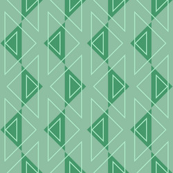 Green triangular background seamless pattern vector