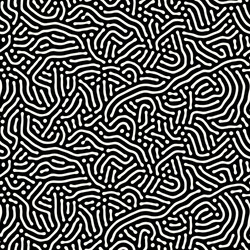seamless abstract pattern with rounded vector image