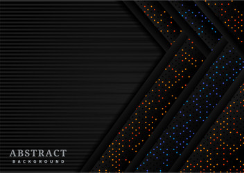 abstract overlap layer with geometric line shapes vector image