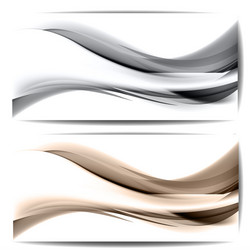Dynamic Wave Background vector image