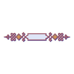 Islamic Manuscript Ornament Vector Image