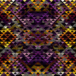 seamless pattern background of a triangles vector image