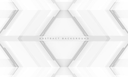 white and soft grey 3d geometric abstract vector image