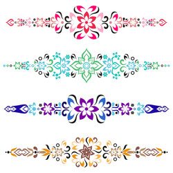 Vintage ornament vector