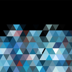 bright abstract pattern polygons vector image