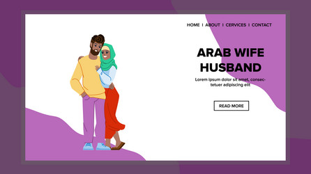 Arab Wife and Husband Vector Images (over 740)