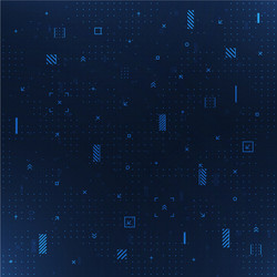 Digital technology background abstract data vector