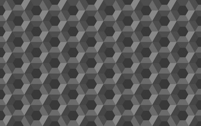 honeycomb hexagon abstract seamless 3d vector image
