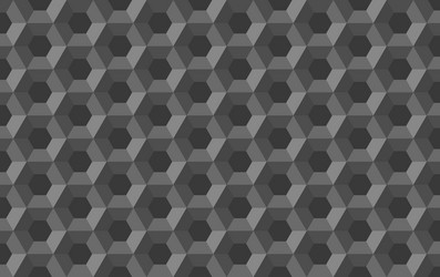 honeycomb hexagon abstract seamless 3d vector