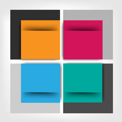 background with abstract blank for text vector image