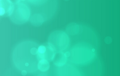 turquoise color bokeh background with blur effect vector image