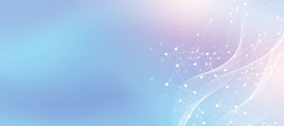 abstract tech network connection dots digital vector image