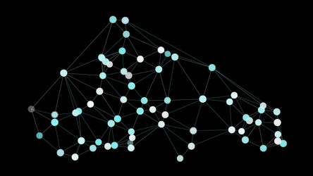 digital transformation neural network concept vector image