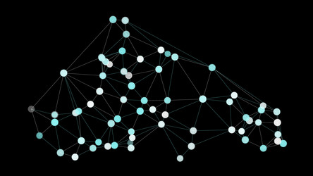 digital transformation neural network concept vector