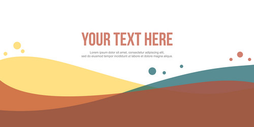 modern header website abstract background vector image