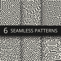 Abstract Line Pattern Seamless Texture vector image