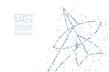 Abstract Particle Circle Vortex vector image