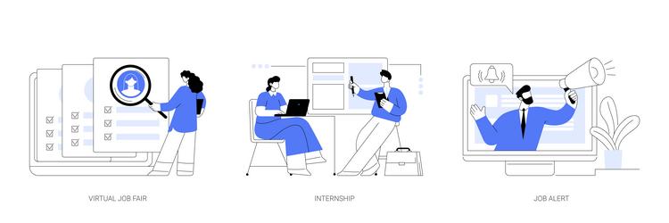 Employee efficiency abstract concept Royalty Free Vector