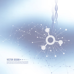 array with dynamic emitted particles vector image