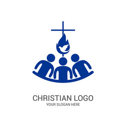 unity believers in jesus christ Vector Image