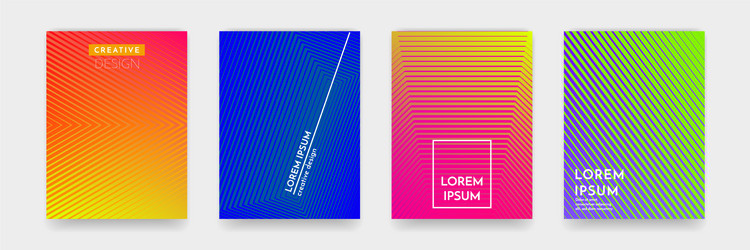 Abstract Gradient Color Pattern vector image