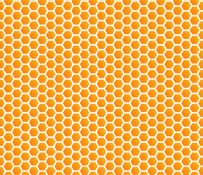 honey comb hexagonal background seamless vector image