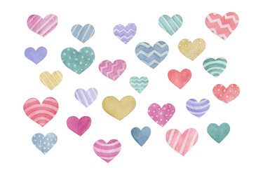 Delicate love print pastel seamless pattern Vector Image