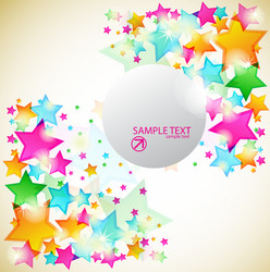 Abstract stars background Royalty Free Vector Image