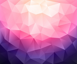 abstract triangular mosaic in low poly style vector image