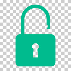 lock classic design icon keyhole web button shape vector image
